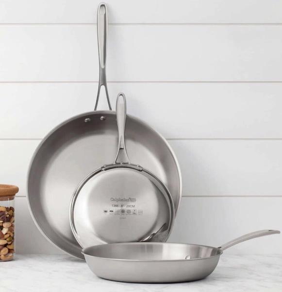 Calphalon Tri-Ply 3-Piece Cookware Set (open box)