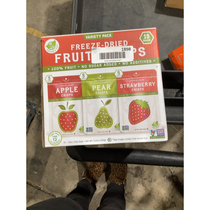 Lot # 1898 Freeze Dried Fruit Crisps $24.99