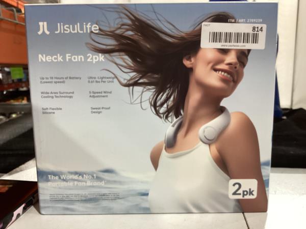Lot # 814 JISULIFE Neck Fans