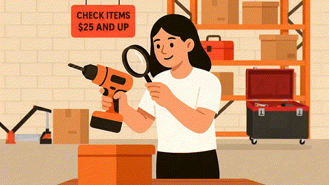 Please Inspect Items Before Leaving