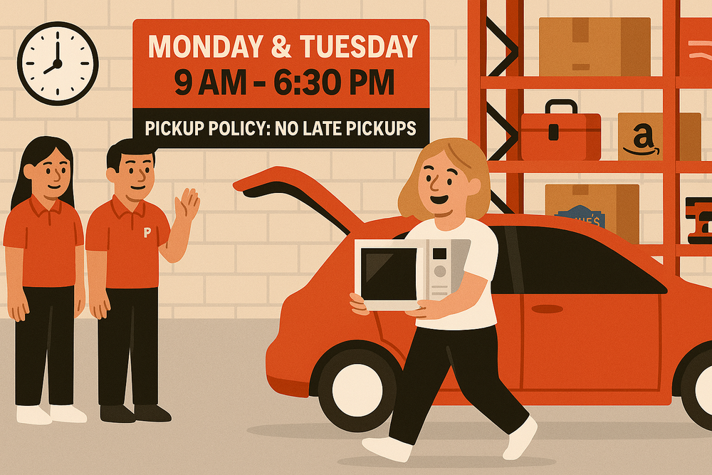 PICK UP DAYS/TIME