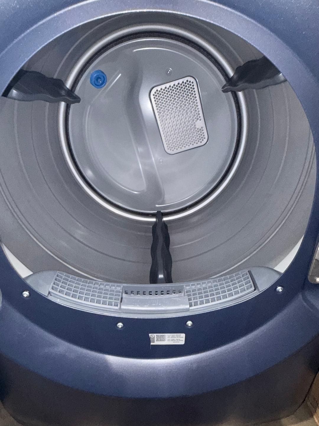 Profile 7.8 cu. ft. vented Electric Dryer in Sapphire Blue with Steam and Sanitize Cycle, ENERGY STAR (DONT LIST) (MP)