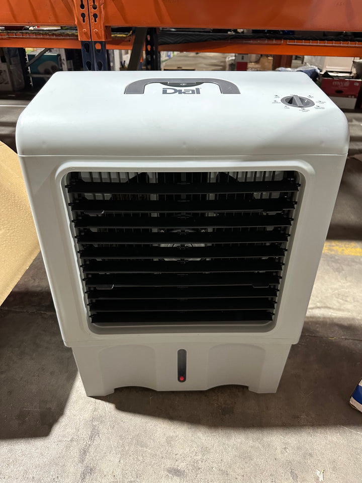 Dial Manufacturing 1300-CFM 3 -Speed Indoor/Outdoor Portable Evaporative Cooler for 500-Sq. Feet (Motor Included) (OPEN BOX)