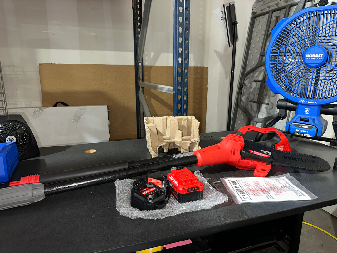 Sierra de pértiga CRAFTSMAN V20 de 20 voltios máx., 8 pulgadas, 4 Ah (batería y cargador incluidos) (USADA)