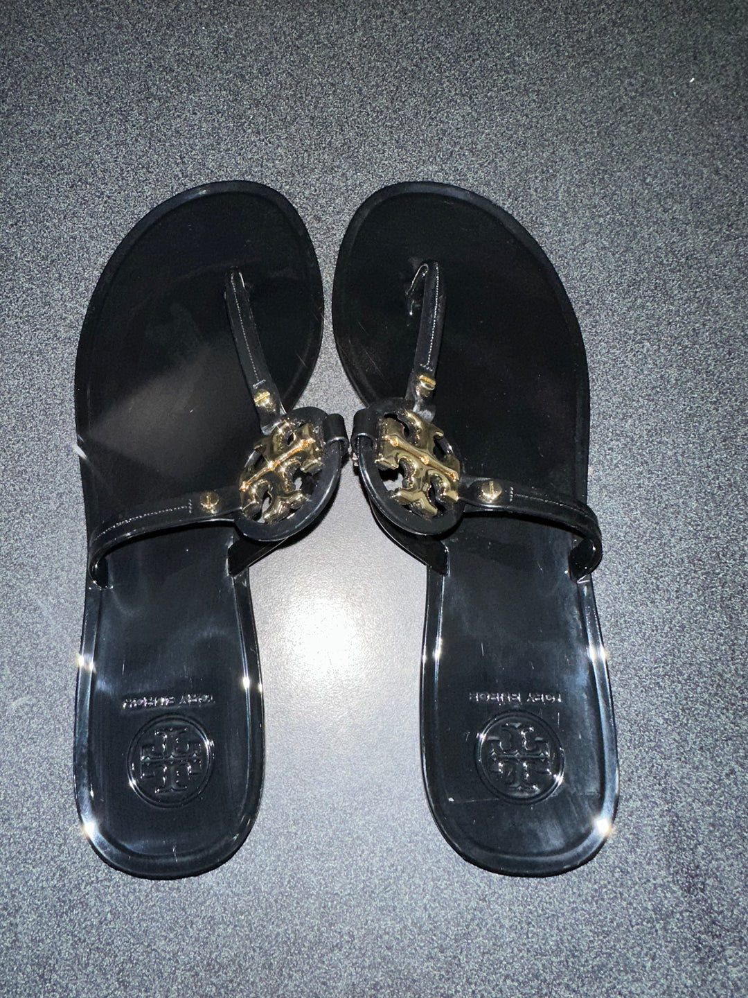 Sandalia Tory Burch Mini Miller Jelly talla 6 (usada) (sin caja)