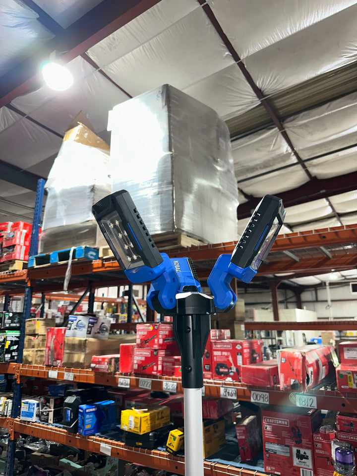 Kobalt 24-volt 3000 -Lumens LED Battery-operated Stand Work Light (OPEN BOX)