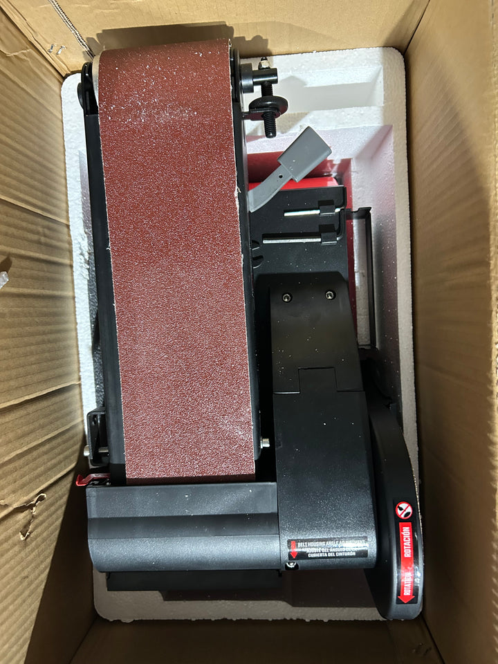 Lijadora de banco CRAFTSMAN de 4 x 3 pulgadas y 5 amperios (usada)