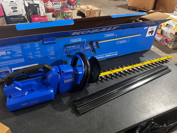 Kobalt Gen4 40-volt 24-in Battery Hedge Trimmer 2.0 Ah Battery Included , Charger Included (Used)
