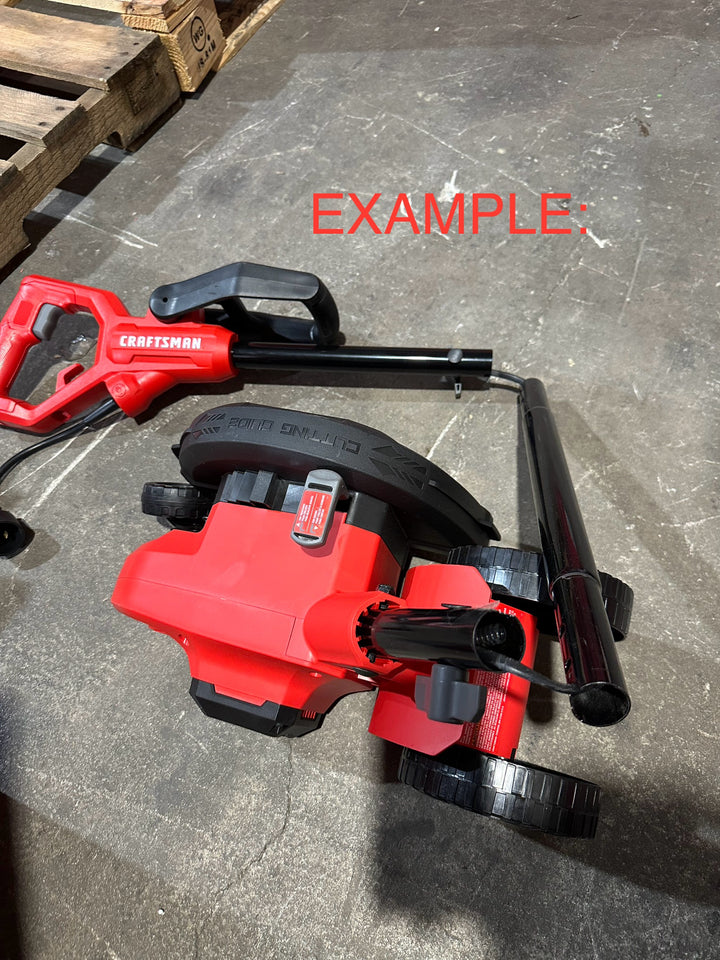 Bordeadora de césped eléctrica de empuje CRAFTSMAN de 7.5 pulgadas (USADA)