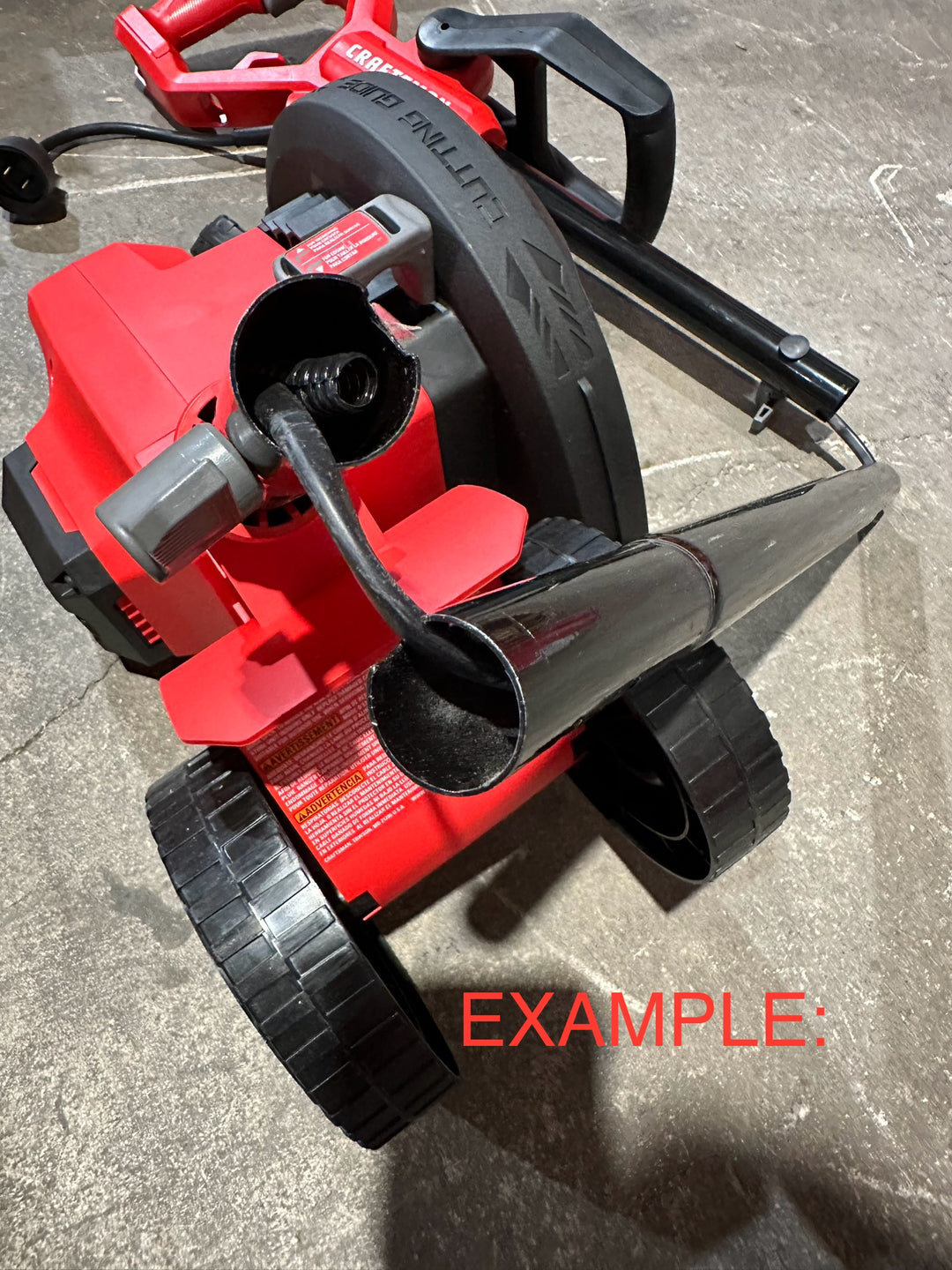 Bordeadora de césped eléctrica de empuje CRAFTSMAN de 7.5 pulgadas (USADA)