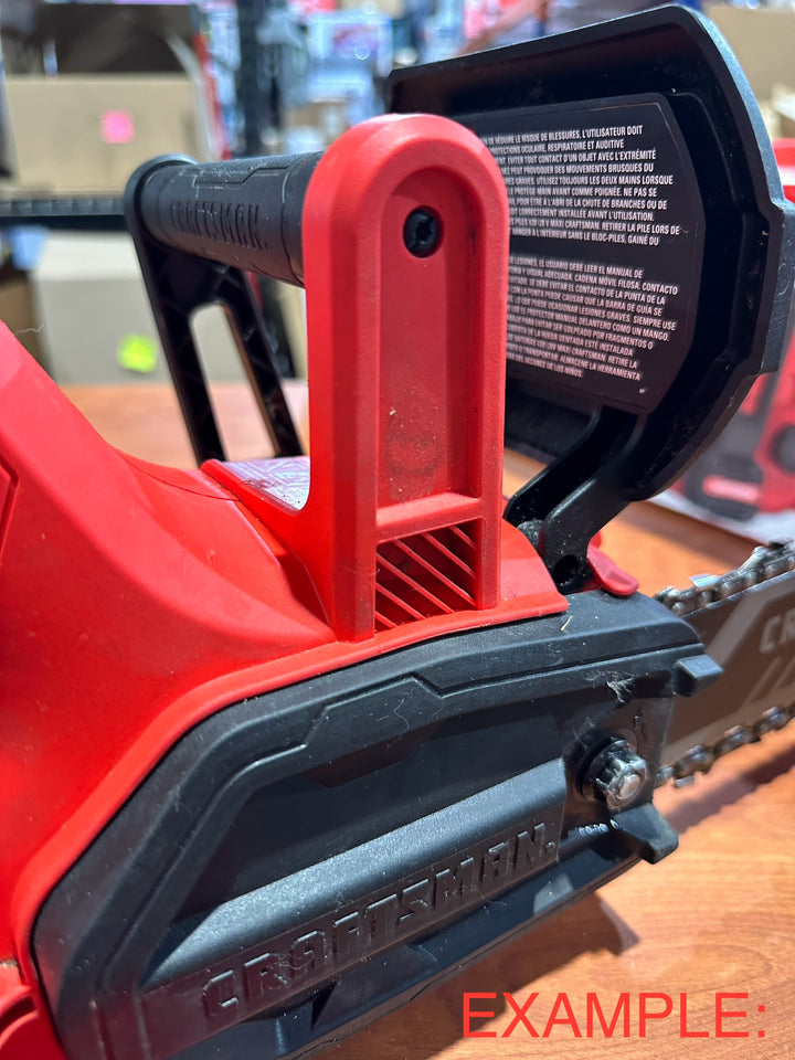 Motosierra CRAFTSMAN V20 de 20 voltios máx., 10 pulgadas, batería de 2 Ah (batería y cargador incluidos) (usada)