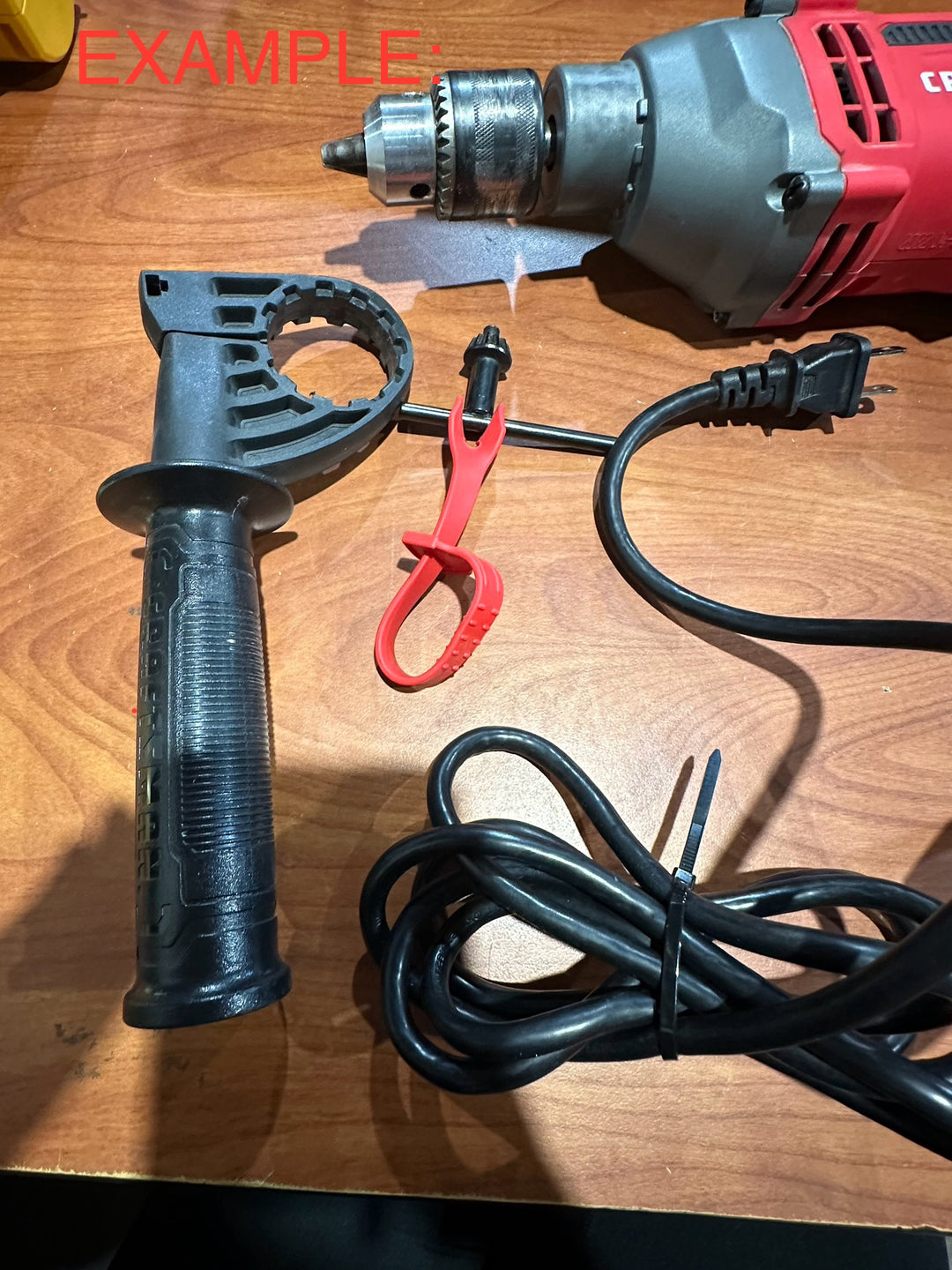 Taladro percutor variable CRAFTSMAN de 1/2 pulg. y 7 amperios (USADO)