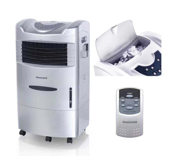 Honeywell 722-CFM 4 -Speed Indoor Portable Evaporative Cooler for 440-Sq. Feet (Motor Included)