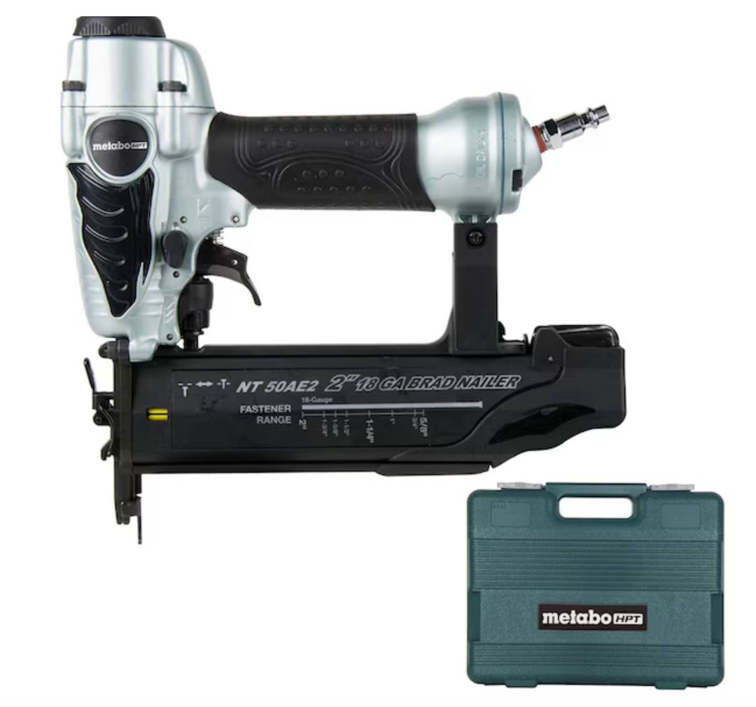 Metabo HPT 2-in 18-Gauge Pneumatic Straight Brad Nailer (open box)