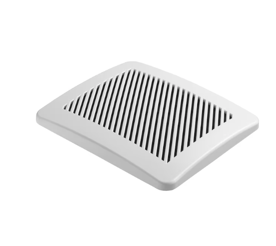 Ventilador de baño Utilitech de 1.5 sones y 100 CFM, color blanco, con sensor de humedad (certificación ENERGY STAR) (caja abierta)