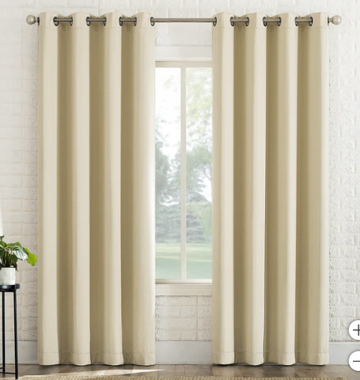 Cortinas opacas de grado teatral Sun Zero Broderick (nuevas)