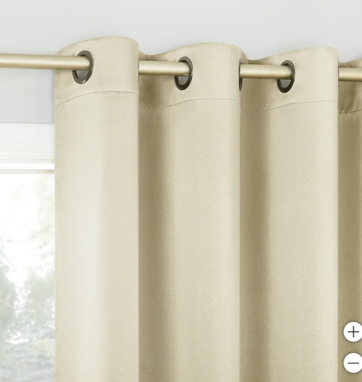 Cortinas opacas de grado teatral Sun Zero Broderick (nuevas)