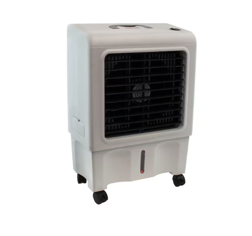 Dial Manufacturing 1300-CFM 3 -Speed Indoor/Outdoor Portable Evaporative Cooler for 500-Sq. Feet (Motor Included) (OPEN BOX)