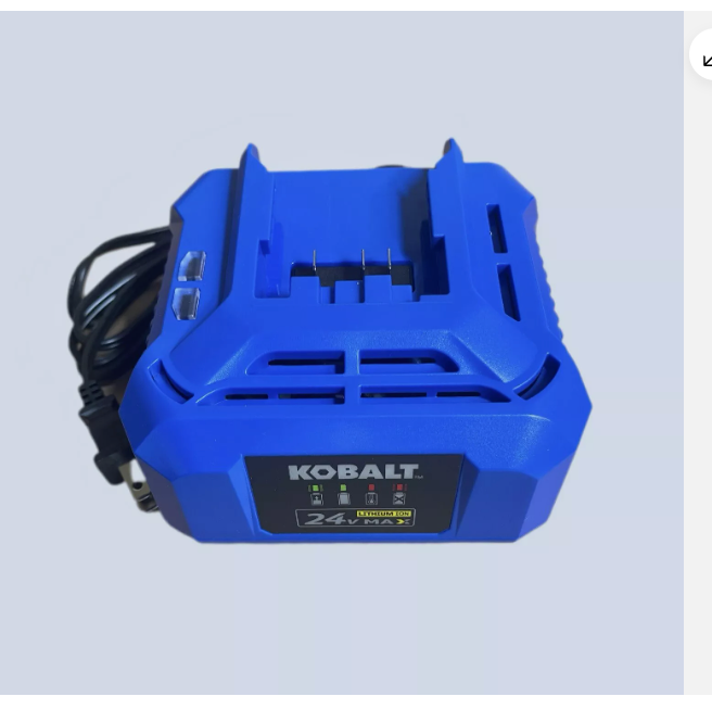 Cargador de batería de iones de litio Kobalt KCH 2401-03 de 24 V máx. (caja abierta)