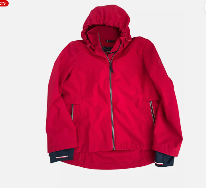 Cortavientos ligero para mujer Tommy Hilfiger - Talla extragrande (nuevo sin etiqueta)