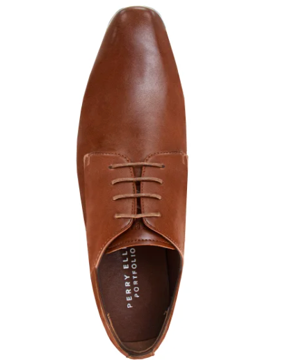 Zapatos de vestir de cuero Perry Ellis para hombre, talla 11.5 (NUEVO)