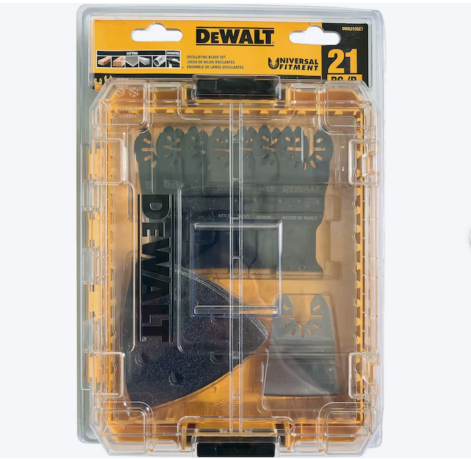 DEWALT 21 -Pack 120 Multiple materials Oscillating Tool Blade/Sandpaper (NEW)
