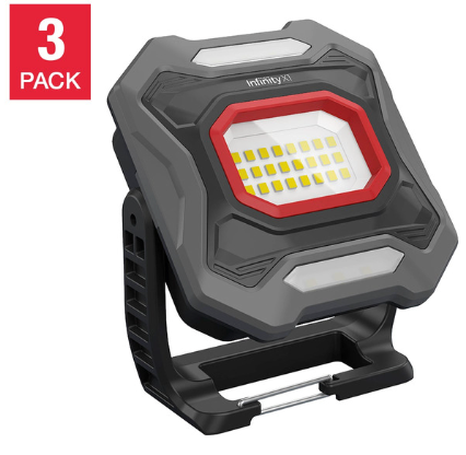 Infinity X1 2000 Lumen Worklight, 3-pack (new)