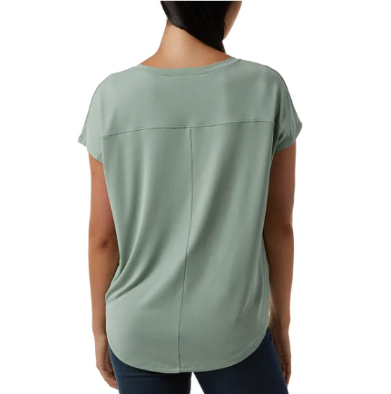 Top de cuello en V para mujer 32 Degrees (talla XS)