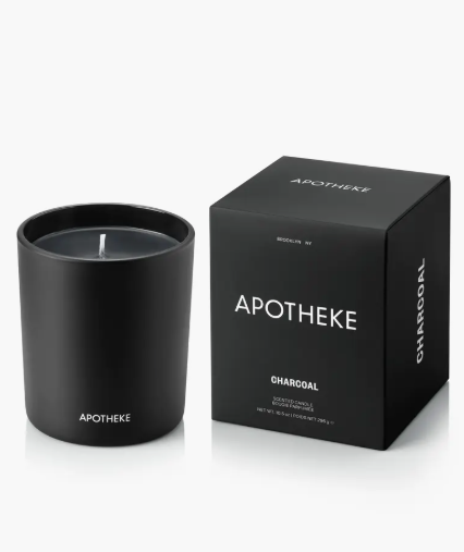 Vela de carbón Apotheke, 10.5 oz (nueva)