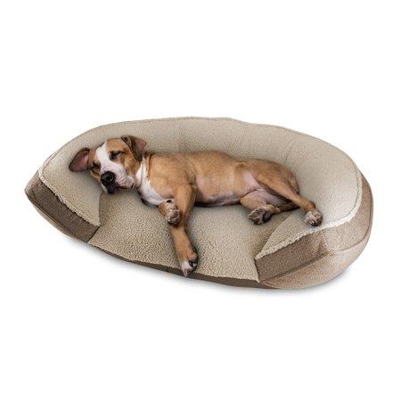 Lot # 2055 Canine Creations Beige Step in Dog Bed, 40 L X 29 W X 12 H