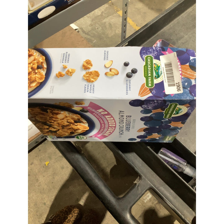 Lot # 1906 Cascadian Farm Cereal $31.37