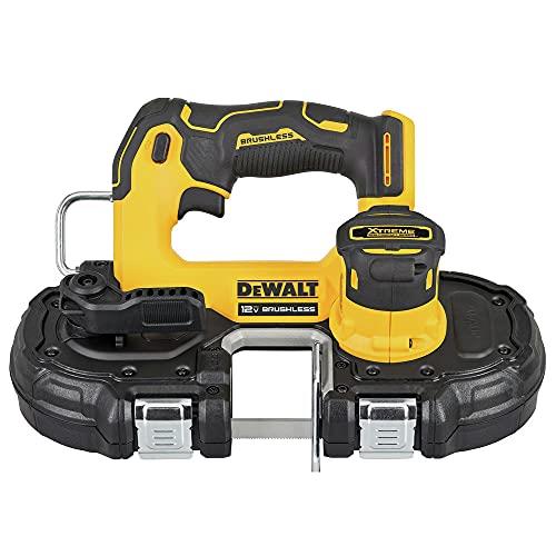 Sierra de cinta inalámbrica sin escobillas Dewalt XTREME™ 12 V MÁX.* de 1-3/4 pulg. (solo herramienta) (caja abierta)