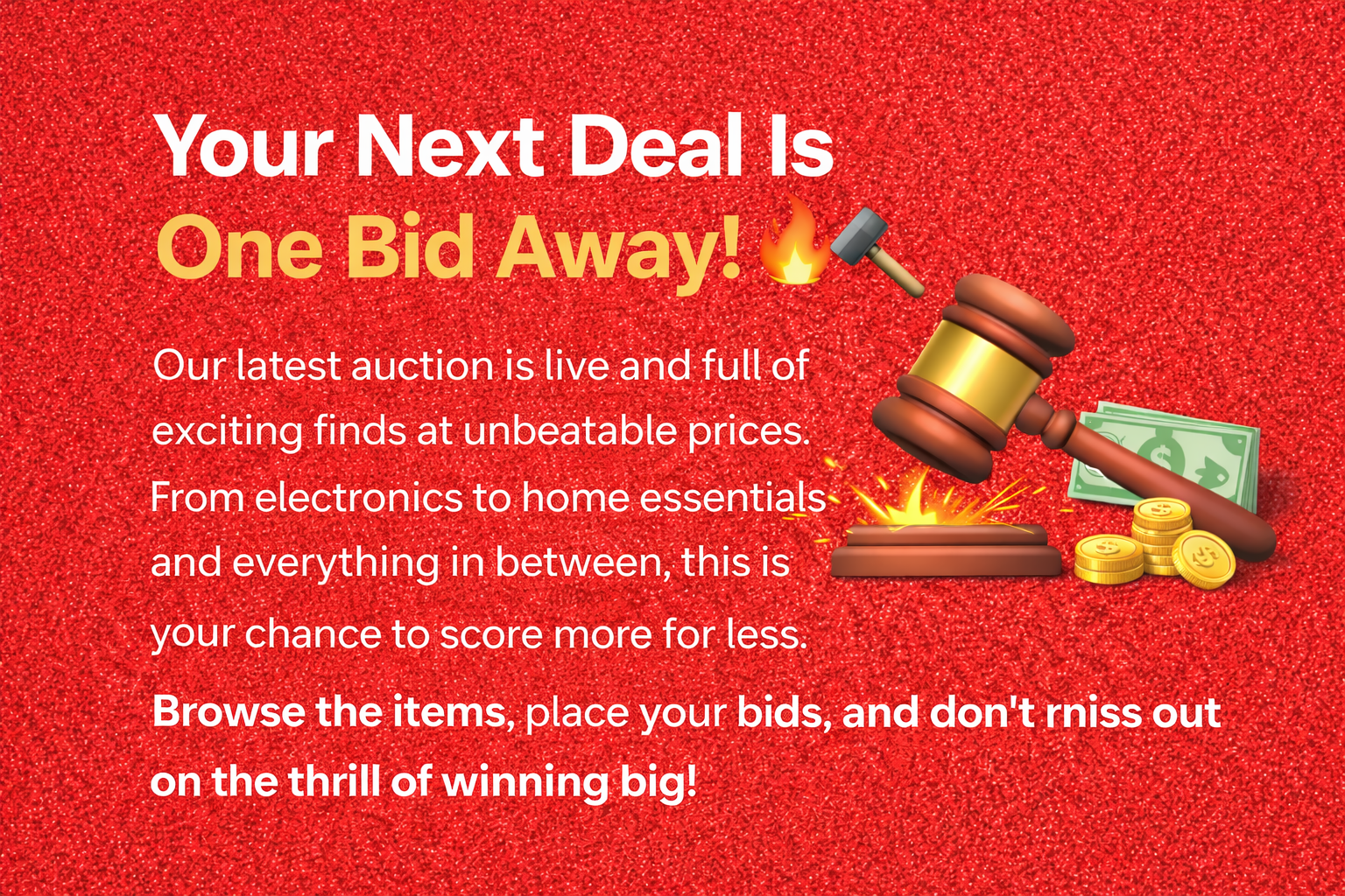 Inventory for the January 31st auction!