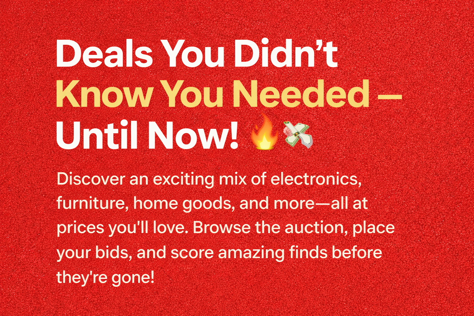 Inventory for the January 4th Auction!