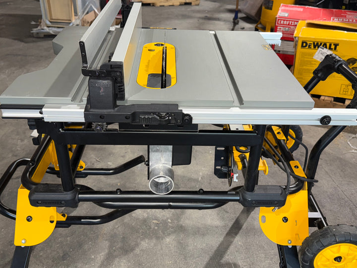15 Amp Corded 10 in. Job Site Table Saw with Rolling Stand