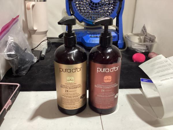 Lot # 430 PURA D'or Dor Clinically Formulated Biotin Set $40