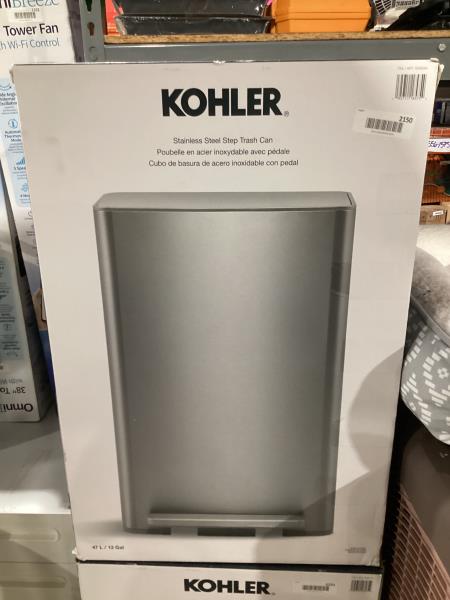 Lot # 2150 KOHLER 47L KITCHEN CAN $140