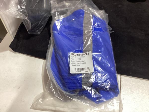 Lot # 411 Lands' End Dog Squall Waterproof Jacket, Size: XS, Royal Blue