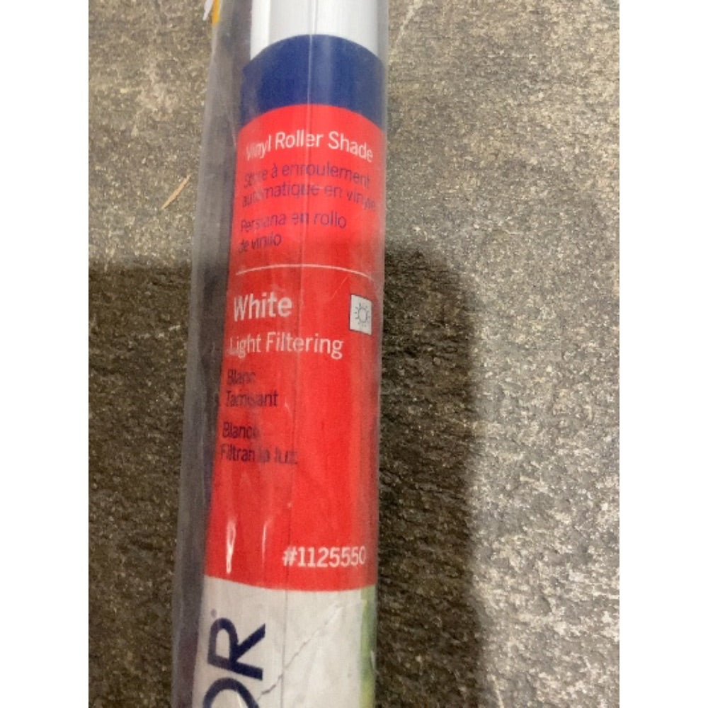 Lot # 694 LEVOLOR Vinyl Roller Shade Model 1125550 $25