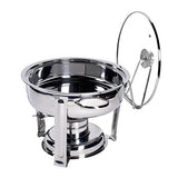 Celebrations by Denmark 4-Qt. Stainless Steel Round Chafing Dish - Silver (OPEN BOX)