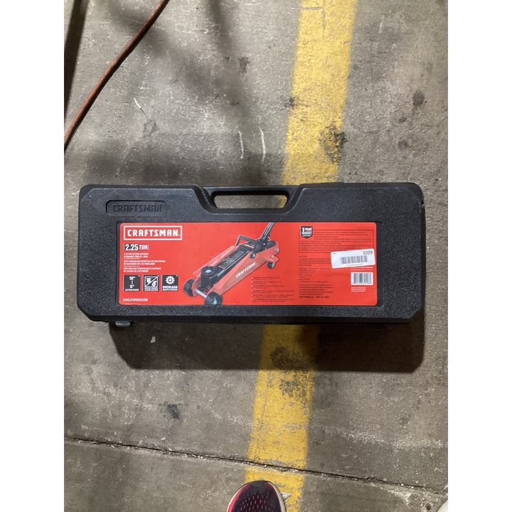 Lot # 1029 Craftsman 2.25 Ton Floor Jack CMHT87659 - $69.98