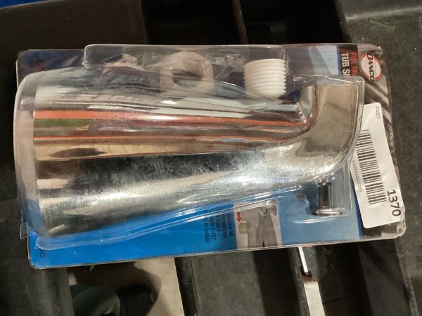 Lot # 1370 Danco Universal Tub Spout with Handheld Shower $28