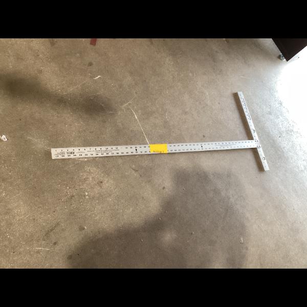 Lot # 1278 MARSHALLTOWN WS2634 48 T-Square Ruler $39