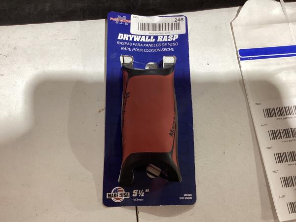 Lot # 246 MARSHALLTOWN Drywall Rasps, W/O Guard Rails