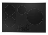 Profile 30 in. 4 Burner Element Smart Smooth Induction Touch Control Cooktop in Stainless Steel