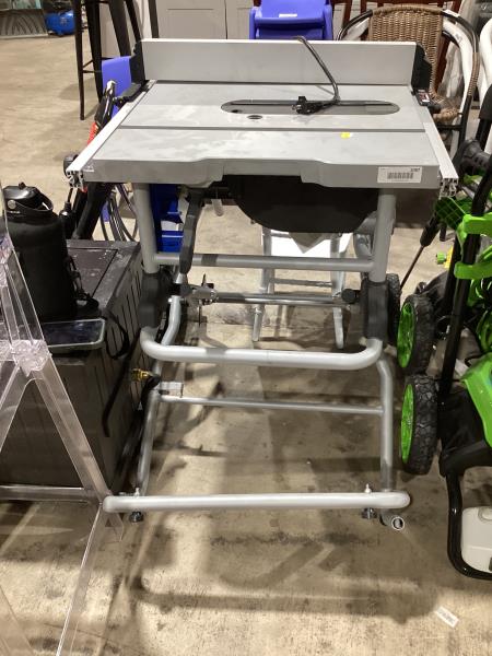 Lot # 2087 Kobalt Volt Portable Jobsite Table Saw $419