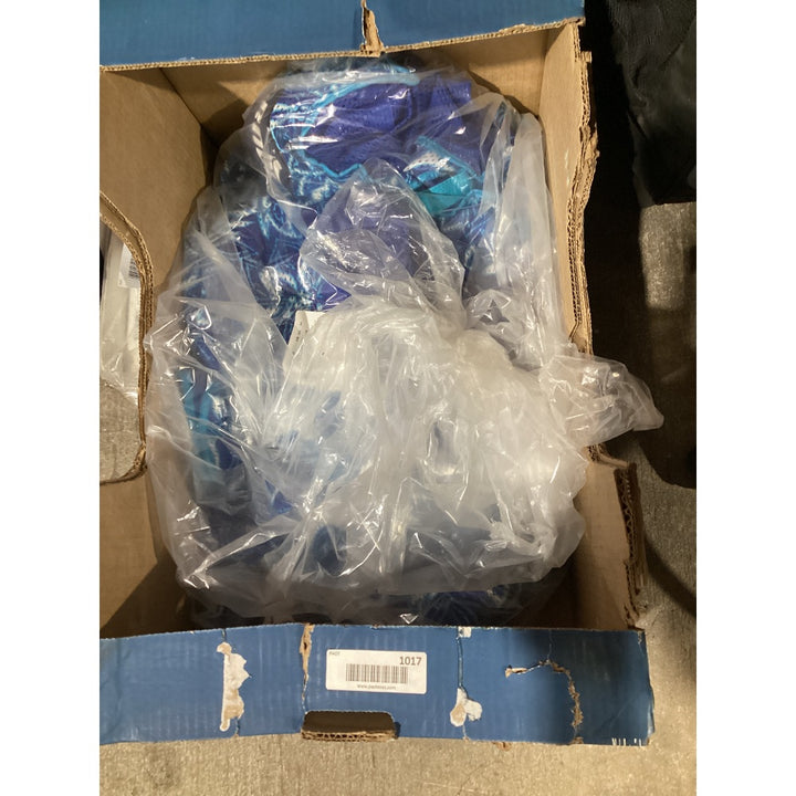 Lot # 1017 Blue Abstract Pool Lounger Pool Accessory $20