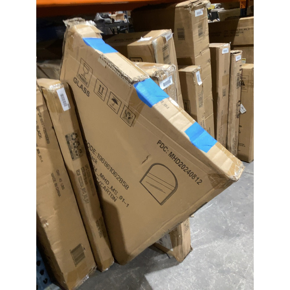 Lot # 2075 Flash Furniture UPDATED STYLE Wall-Mounted Mirror $29.32