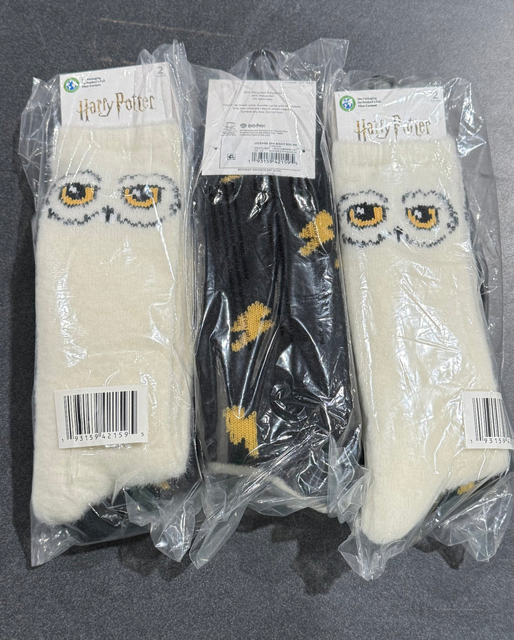 Novelty Harry Potter Socks 6PCK NEW