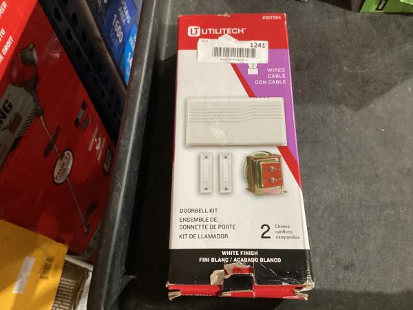 Lot # 1241 Utilitech UT CONTRACTOR CHIME KIT WHITE